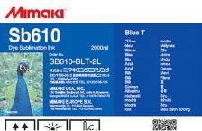 Mimaki Sb610 (blue), 2 л