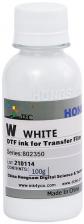 Чернила текстильные DCTec DTF White (белый) 100 мл 802350-W-100