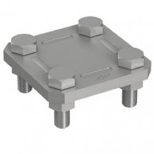 Крестовая клемма четырехболтовая, Fl30/Fl30, нерж. сталь V2A, J.Propster, арт. 2004
