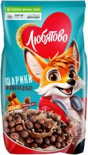 Готовый завтрак Любятово Шарики шоколадные 200г