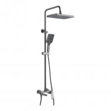 Душевая система Shevanik S4536 — идеальное сочетание стиля и функциональности. Изготовленная из высококачественной латуни, она оснащена керамическим картриджем и рычажным управлением для комфортного использования. Верхняя часть смесителя служит удобной полочкой для гигиенических средств. Поворотный излив душевой системы имеет аэратор и может быть компактно сложен при неиспользовании. Верхний душ размером 320x210 мм легко регулируется по наклону и оси благодаря встроенному шарниру и самоочищающимся силиконовым форсункам, обеспечивая чистый и сильный поток воды. Ручной душ также выполнен из ABS-пластика и имеет три режима работы. Его высота и наклон легко регулируются, позволяя выбрать наиболее комфортный режим. Душевая система оснащена шлангом длиной 150 см и телескопической штангой с возможностью регулировки высоты. Переключение режимов осуществляется поворотом флажка у основания душевой штанги, что делает использование системы максимально удобным. Монтаж душевой системы осуществляется классическим настенным способом через эксцентрики.