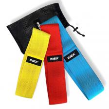 Набор тканевых амортизаторов Inex Resistance Band Set RESBAND-3