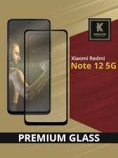 Защитное стекло Krieger для Redmi Note 12 5G Черное