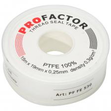 Лента ФУМ для воды PROFACTOR FE 530 19мм х 15м