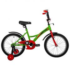Велосипед 18" Novatrack STRIKE, зелёный