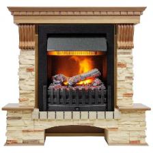 Каминокомплект Dimplex Pierre Luxe с очагом Danville Delux Black сланец (дуб) 1364879155