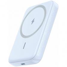 Повербанк с магнитной беспроводной зарядкой Anker 321 (MagGo) 5000 мАч для iPhone 14/13/12 - Пурпурный (A16166V1)