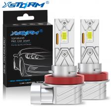 XSTORM H8 H11 Светодиодная фара Canbus 9005 HB3 9006 HB4 Светодиодная фара противотуманная фара 120 Вт 20000LM 6500K CSP для автоматической диодной лампы 12 В