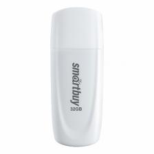 UFD 2.0 накопитель SmartBuy 032GB Scout White (SB032GB2SCW), цена за 1 шт