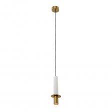 Светильник светодиодный подвесной Arte Lamp Ascella 4000К 10 Вт 1 кв.м медь IP20 (A2034SP-1WH)
