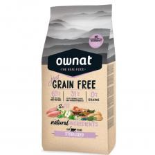 Ownat Adult Sterilized Grain Free Just Сухой корм беззерновой для стерилизованных кошек, с курицей, 8 кг