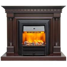 Каминокомплект Dimplex Dallas с очагом Brookline Black тем.дуб 1164916265