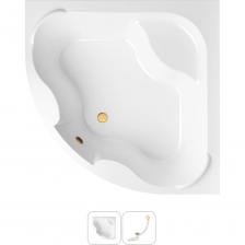 Симметричная угловая ванна Aveo производится в размерах 140140 и 150150 см, что позволит выбрать желаемый объем купели и эффективно использовать пространство ванной комнаты. Эргономичная чаша с совершенными формами отличается внушительным объемом (240 или 300 л в зависимости от размера). Удобные пологие спинки и смещенный в центр ванны слив позволяют максимально комфортно расположиться людям высокого роста и разного телосложения. На широких бортиках можно разместить часто используемые предметы гигиены и установить встраиваемый смеситель. Основа ванн из литьевого акрила — жесткий 4 мм лист полиметилметакрилата (ПММА), который помещают в вакуум-формовочное оборудование и под большим давлением заполняют матрицу будущей ванны. Для максимальной прочности конструкции по всему основанию купели закладывается усиленная плита ДСтП, а внешняя сторона покрывается смесью полимера с отвердителем и ровингом. После отверждения в ванне высверливают отверстия для слива-перелива. Сифон-автомат Useful Extras от Wellsee изготовлен из полипропилена высокой термической стойкости и прочности, неуязвим к воздействию агрессивных химических средств. Самоочищающаяся форма и изгибы сифона препятствуют скоплению грязи внутри обвязки и поддерживают высокую пропускную способность — 50 л/мин.