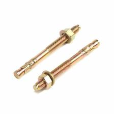 Анкер ЗУБР, клиновой, желтопассивированный, 8x80 мм, 50 шт.