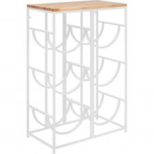 Регулярно заказываете воду, но бутылки стоят то на полу, то под столом, то на подоконнике? Мы полностью пересмотрели хранение даже таких неожиданных вещей, как бутыли для воды. Ведь хранение и вещи, с которыми мы соприкасаемся в бытовой жизни тоже должны быть красивы и функциональны. В подставке для бутылок горизонтально размещаются шесть стандартных бутылей по 19 л. Верхнюю часть подставки можно использовать как деревянный столик для установки кулера, тем самым используя пространство максимально функционально и удобно! Подставка под кулер изготовлена из стальных профильных труб 15х15 и 30х30, что делает подставку надёжной и способной выдержать большой вес без деформации (до 30 кг на столик плюс 6 полных бутылок в полках). В качестве столешницы напольного стеллажа для хранения бутилированной воды 19 л использован дуб толщиной 20 мм, покрытый лаком защищающим от капель. Использование держателя для бутылок с водой 19 л позволяет более компактно разместить бутилированную воду, иметь к ней удобный доступ. Кроме того, подставка позволяет хранить воду в бутылках при включённом тёплом полу и вода при этом не зацветает, как случается при непосредственном размещении бутылки на тёплом полу. Окраска выполнена высококачественной порошковой краской с матовым эффектом. Высота столика, на котором может стоять кулер 117 см.