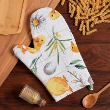 Варежка-прихватка Доляна Duckling 20x27 см, 100% хлопок, ватин 250 г/м?