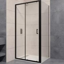 Душевой уголок RGW Passage PA-74B 100x70 410874107-14 профиль черный, стекло прозрачное