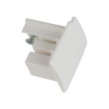 Заглушка торцевая UFB-C41 WHITE 1 POLYBAG для шинопровода. Цвет — белый, цена за 1 шт