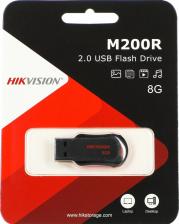 Флешка USB Hikvision HS-USB-M200R/8G 8ГБ, USB2.0, черный