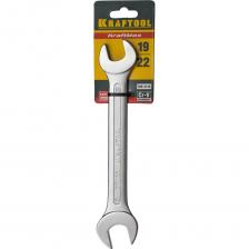 Рожковый ключ KRAFTOOL Expert 27033-19-22