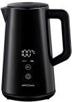 Чайник электрический Krona Digitaler Black, 1.5л