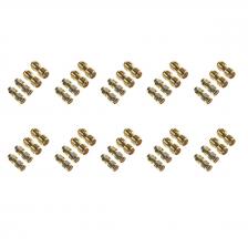 20 Шт SMA-штекер к SMA-штекеру + 20 Шт SMA-штекер к SMA-штекеру Разъем радиочастотного коаксиального адаптера