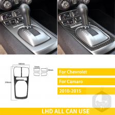 Для Chevrolet Camaro 2010 2011 2012 2013 2014 2015, аксессуары для автомобиля, интерьер из углеродного волокна, полная защита, наклейка, модифицированная