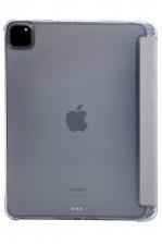 Прозрачный чехол-книжка для iPad Pro 12.9 с тройным загибом Серый
