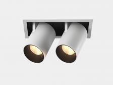 Светильник светодиодный встраиваемый поворотно-выдвижной серия SPL Ч/Б 12Вт IP20 3000К SPL-SQ2-12-WW