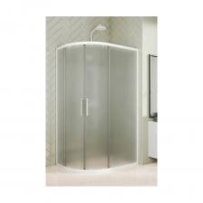 Душевой уголок GuteWetter GWMPKB018RB 120x80x200 см, цвет фурнитуры белый матовый, цвет стекла матовый, стекло закаленное 6 мм, открывание двери левое/правое 4698032689056