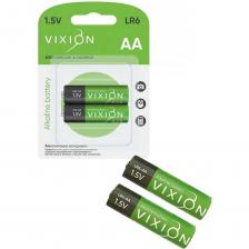 Батарейка алкалиновая пальчиковая LR6-AA VIXION подходит для питания энергоемких устройств без подключения к электросети: мощных фонариков, детских игрушек, музыкальных плееров и колонок, фото/видеокамер, радиоприемников, геймпадов и других устройств с большим потреблением энергии. Батарейки пальчиковые VIXION относятся к щелочным элементам питания, именуются также «пальчиковыми». Они имеют более длительный срок хранения и службы, чем солевые батарейки. Алкалиновые пальчиковые батарейки устойчивы к перепадам температуры и высоким нагрузкам. Они будут терять заряд равномерно, без падения мощности даже при почти полной разрядке. Элементы питания способны годами храниться без использования, не теряя при этом заряд. Функционируют даже при низких и высоких температурах, их режим работы от -20 до +54 С°. Батарейки Vixion LR6 оснащены плотным ядром из высокоочищенного цинка, что позволяет поместить в них больше энергии и использовать дольше других. Для снижения коррозии их покрывают никелированной сталью.