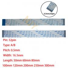 32-контактный плоский гибкий кабель FFC FPC AWM 20624 80C 60V VW-1 A B типа 60/100/150/200/250/300/400 мм