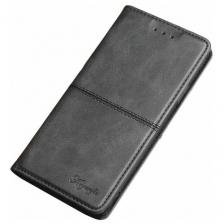 Чехол книжка для Oppo Reno 5 Lite / Оппо Рено 5 лайт elitcase (Черная)