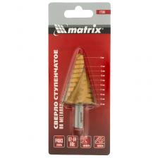 Сверло по металлу Сверло ступенчатое Matrix 72358, 9-36 мм; HSS-TiN