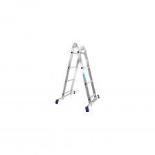 Алюминиевая двухсекционная шарнирная двухсекционная лестница Алюмет Серия Т2 Т 204