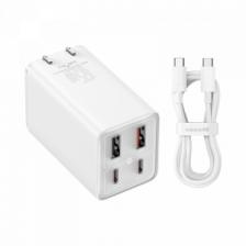 Сетевое зарядное устройство Baseus GaN6 Pro Fast Charger 65W White (CCGAN65C6)