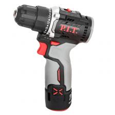 Дрель аккумуляторная бесщёточная P.I.T. PBM12K-10B/2 X-Driver (12В, 35Нм, 10 мм, 2ск, 2 акб 2,0Ач, ЗУ, кейс)