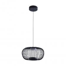 Светильник светодиодный подвесной Arte Lamp Flare 3000К 12 Вт 2 кв.м черный IP20 (A3527SP-12BK)