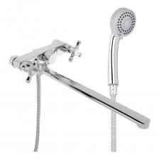 Смеситель для ванны Уран от Rain - это смеситель с душем. Двухвентильный, вентили-кресты. Керамическая кран-букса 1/2" - не ржавеет, дает плавный ход вентилей. Кран-буксу легко заменить самостоятельно. Прямой излив длиной 30 см - удобно набирать воду в ванну, ведра, тазы. Смеситель из латуни - не ржавеет, не боится перепадов температуры воды, не выделяет вредные вещества. Хромированный. Лейка душа с одним режимом подачи воды. Кран-букса чувствительна к качеству воды - используйте фильтры, чтобы она прослужила дольше. Продукция бренда RAIN - это сочетание современных технологий, первоклассных материалов и привлекательной цены.