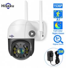Уличная PTZ IP-камера Hiseeu WHD813B Outdoor PTZ (3.6 mm) - WiFi 3MPx слежение с двухсторонним аудио