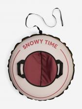 Санки надувные (ватрушка) SNOWLY, 85 см, Бежевый