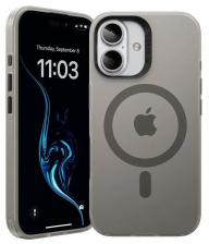 Чехол силиконовый Benks Lucid Armor Case (MagSafe) для iPhone 16 Gray (Серый)