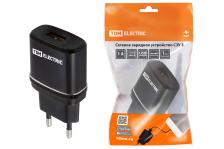 Tdm Сетевое зарядное устройство, СЗУ 3, 2,1 А, 1 USB, SQ1810-0011 1 шт