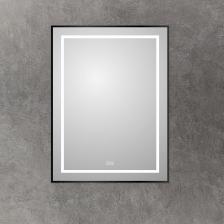 Зеркало BelBagno Kraft 80x60, с подсветкой, с подогревом, черный