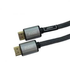 Кабель аудио-видео Noname LAZSO WH-111-B HDMI (m)/HDMI (m) 1м. позолоч.конт. черный (WH-111(1M)-B)