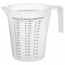 Стакан мерный Доляна, 1,5 л, цвет прозрачный