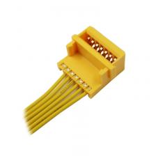 Разъем для аккумулятора BL1830 желтый пластик