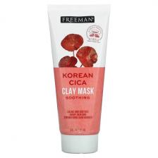 Freeman Beauty, успокаивающая корейская маска для лица с глиной и готу колой, 175 мл (6 жидк. унций)