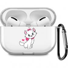 Силиконовый чехол для наушников Airpods Pro 2 "Аристократка Мари"