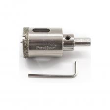 Коронка алмазная по стеклу и керамограниту 55x67 мм, с центрирующим сверлом РемоКолор 35-4-455